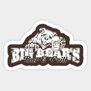 Big Bear's Bar & Grill Sticker